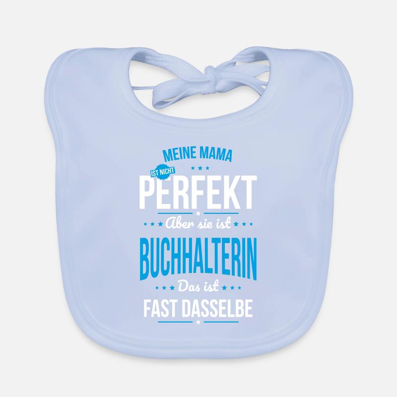 Ma mère n’est pas parfaite - Comptable Bavoir bio Bébé