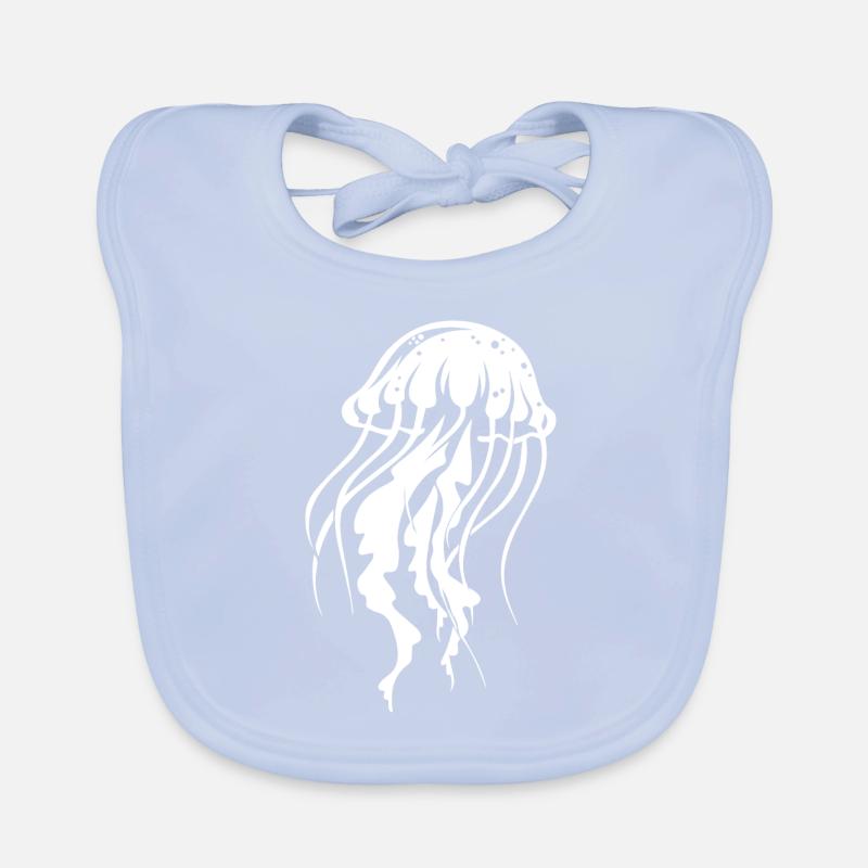 Jellyfish Organic Baby Bibs