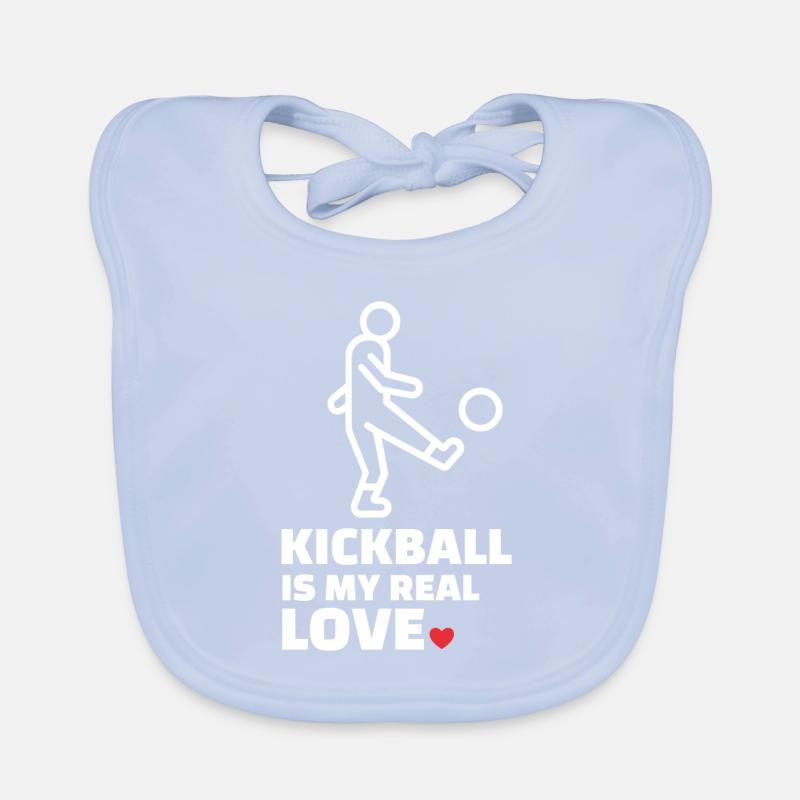 J’adore le kickball Bavoir bio Bébé