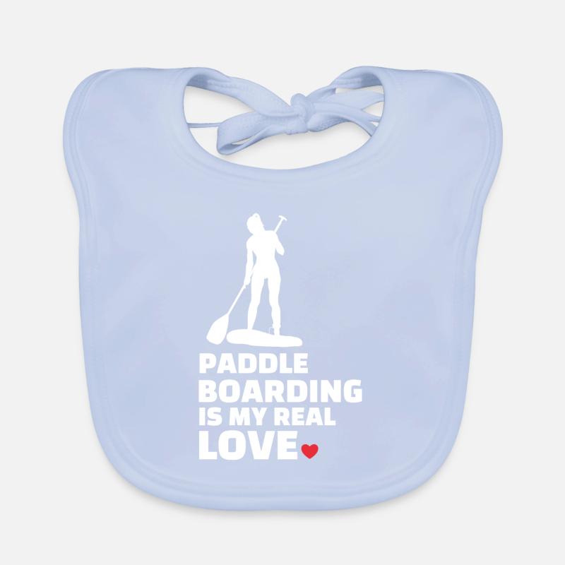 J’adore le paddleboard Bavoir bio Bébé
