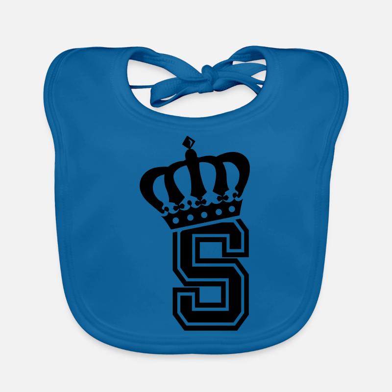 Buchstabe S Baby Bio-Lätzchen