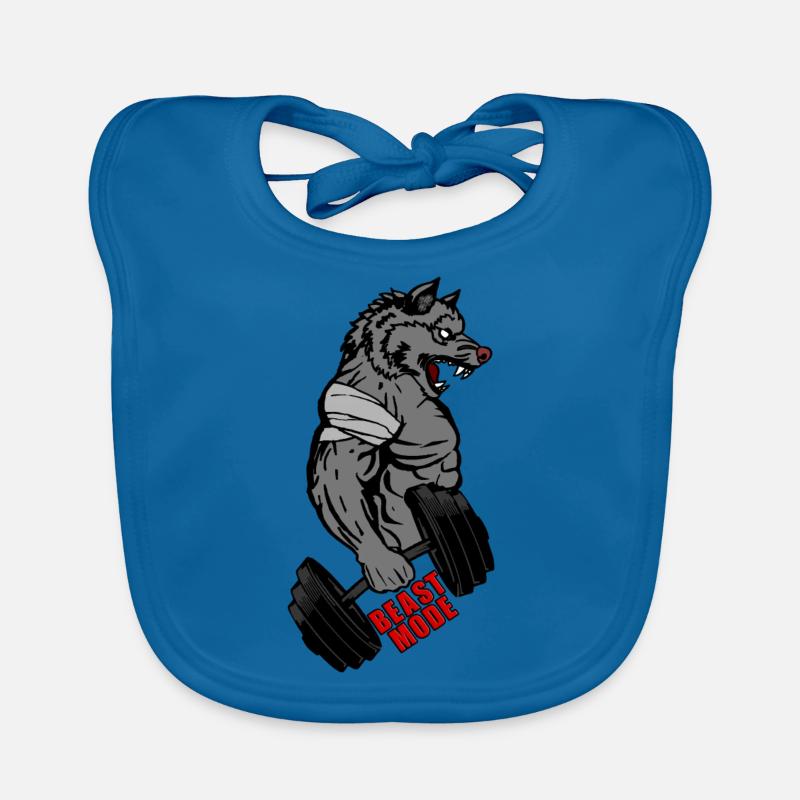 PAS DE DOULEUR PAS DE GAIN Bavoir bio Bébé