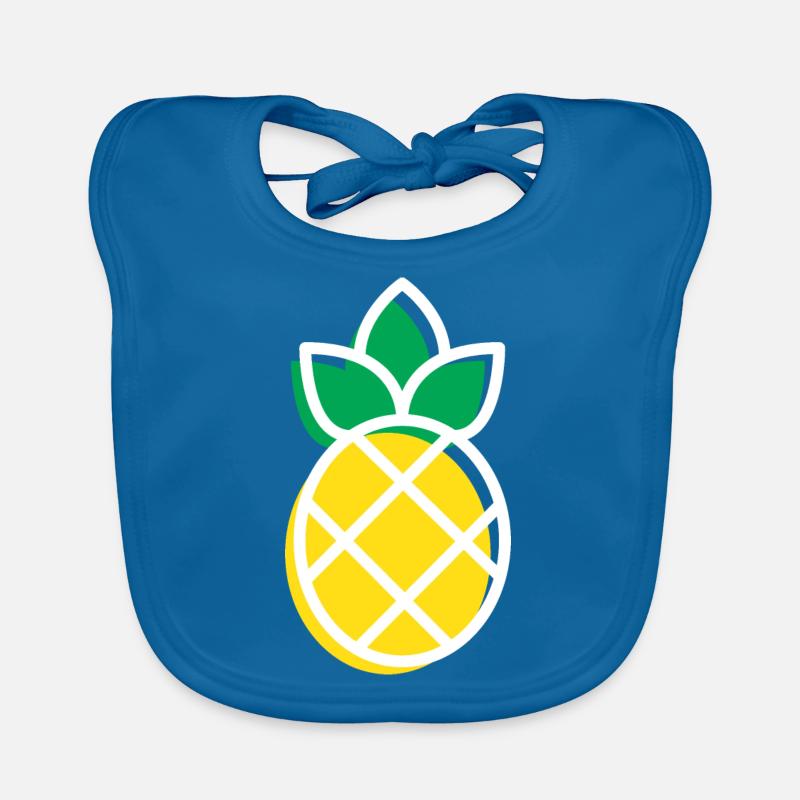 pineapple Organic Baby Bibs