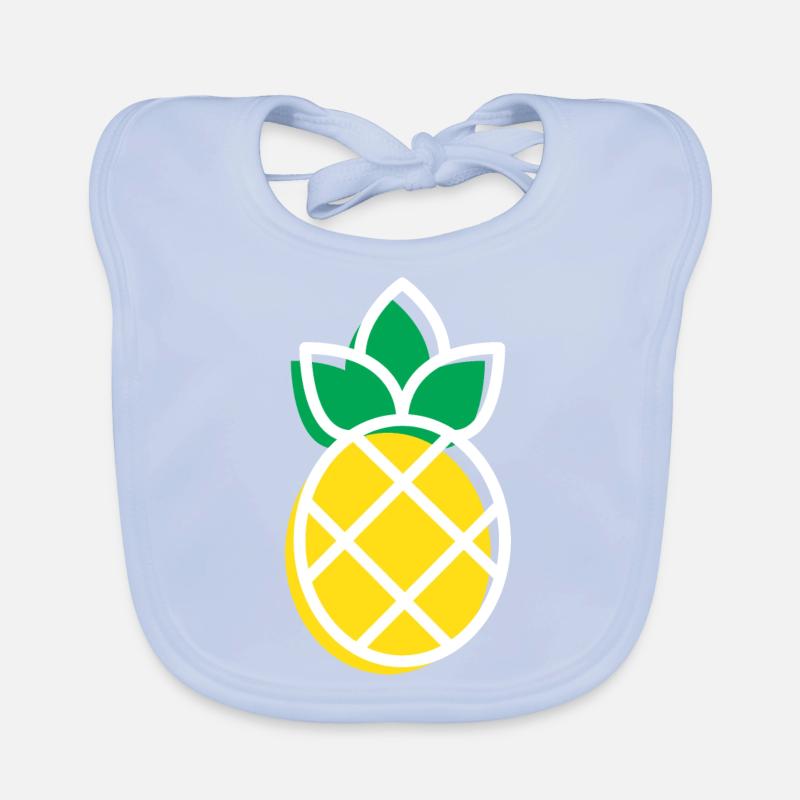 Ananas Baby Bio-Lätzchen