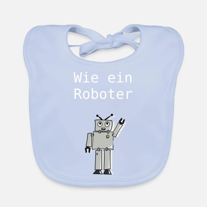 Wie ein Roboter Baby Bio-Lätzchen