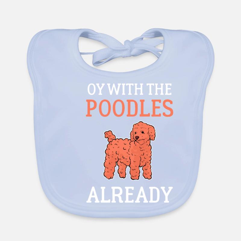 Pudel Baby Bio-Lätzchen