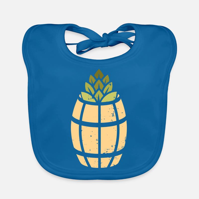 Ananas Logo Baby Bio-Lätzchen