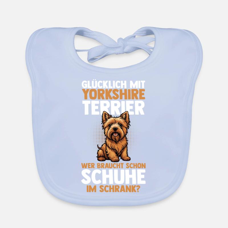 Hund Yorkshire Terrier Baby Bio-Lätzchen