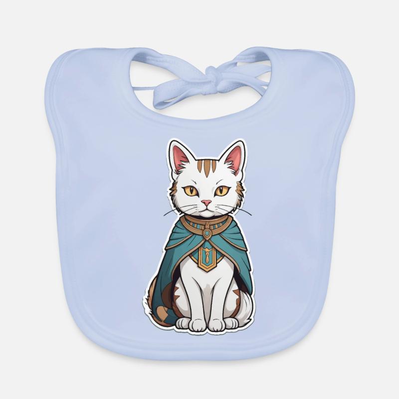 Sorcier du chat Bavoir bio Bébé