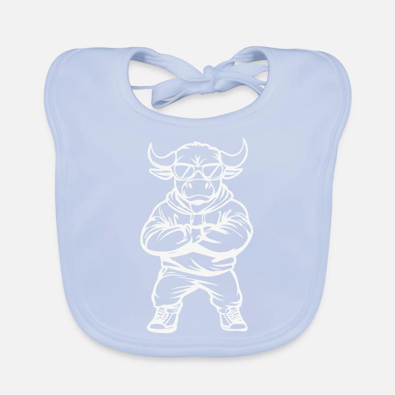 Taurus Comic Cool Organic Baby Bibs