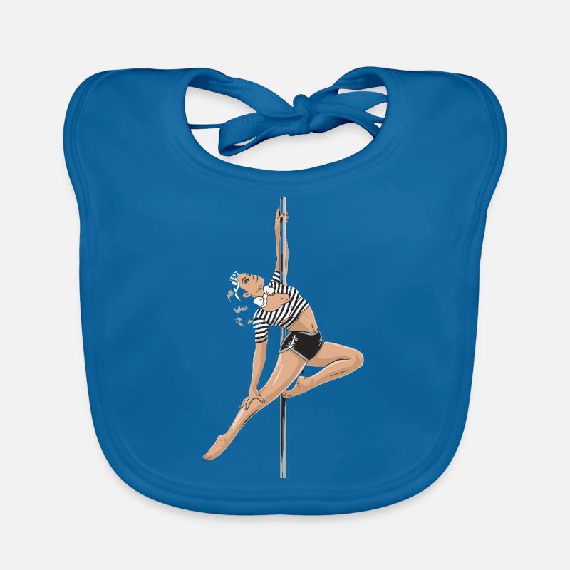 Pole Dance Pole Dancer Pole Dance Organic Baby Bibs
