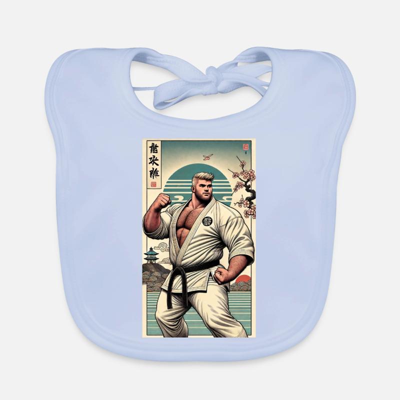 Karate MASTER Organic Baby Bibs