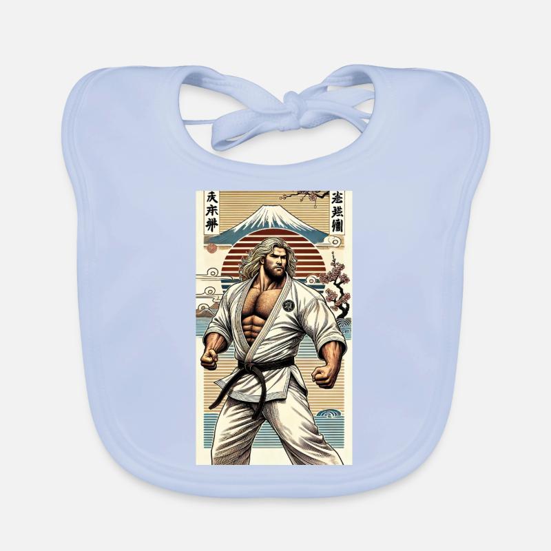 Karate MASTER Organic Baby Bibs