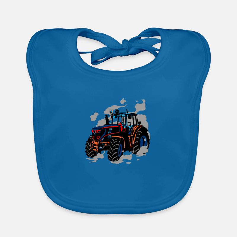 Tractor Pulling Power Full Pull Motorsport Gift Organic Baby Bibs