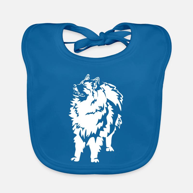 Wolfsspitz "Black Edition" Organic Baby Bibs