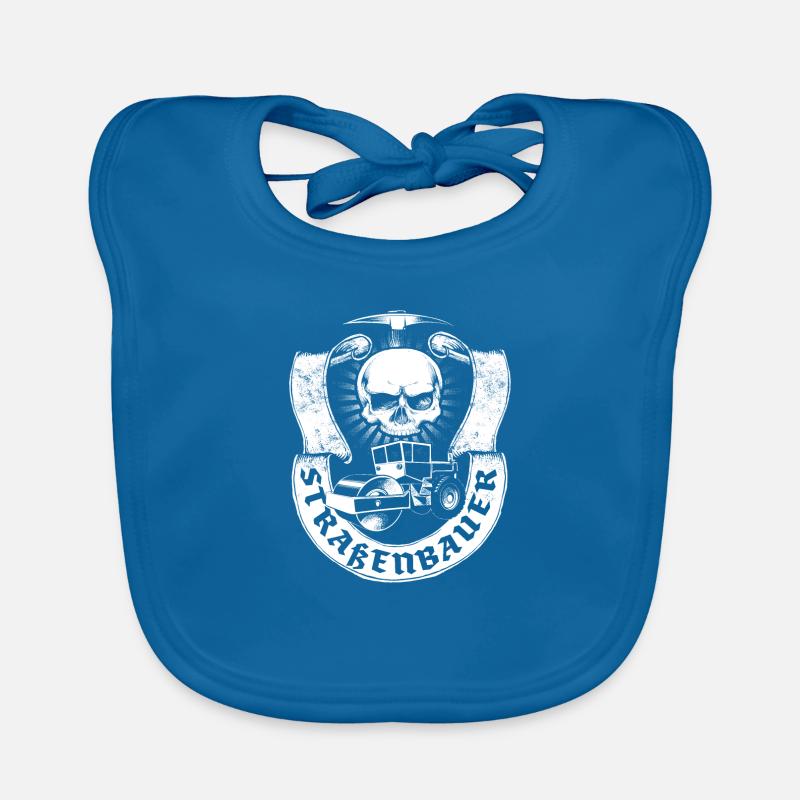 Straßenbauer Baby Bio-Lätzchen