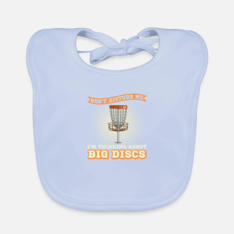 Disc Golf Flying Disc Tree Sport Discgolfer Bavoir bio Bébé
