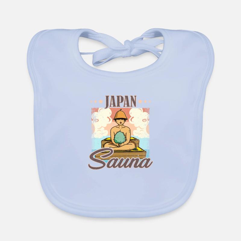 Badehaus Japan Sento Tradition Tokio Sauna Baby Bio-Lätzchen