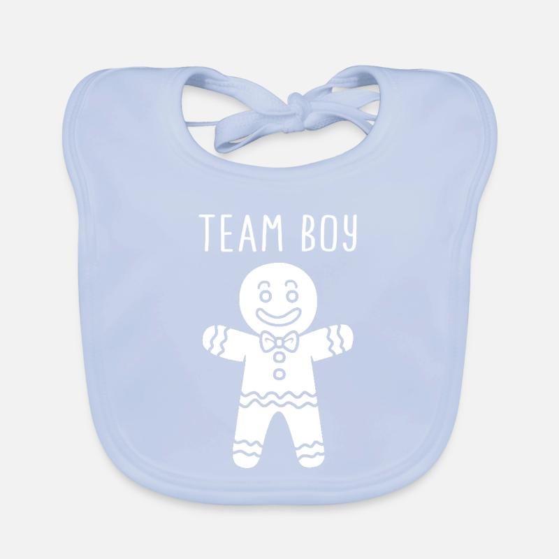 Équipe Garçon Noël Bavoir bio Bébé