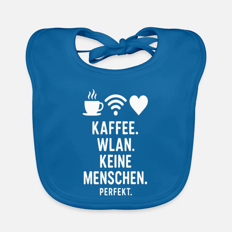 Kaffee WLAN Keine Menschen Baby Bio-Lätzchen