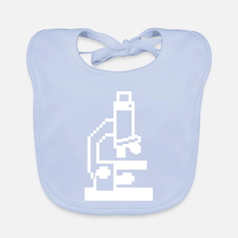 Laboratoire de microscope à pixels 8 bits Bavoir bio Bébé