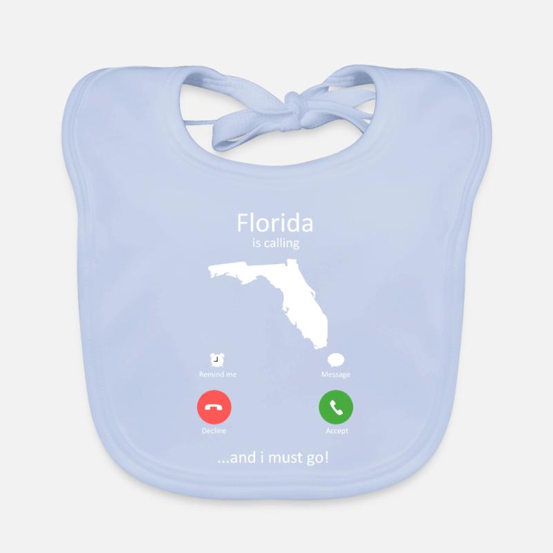 Interface de Floride et Interface I’Must Go Bavoir bio Bébé