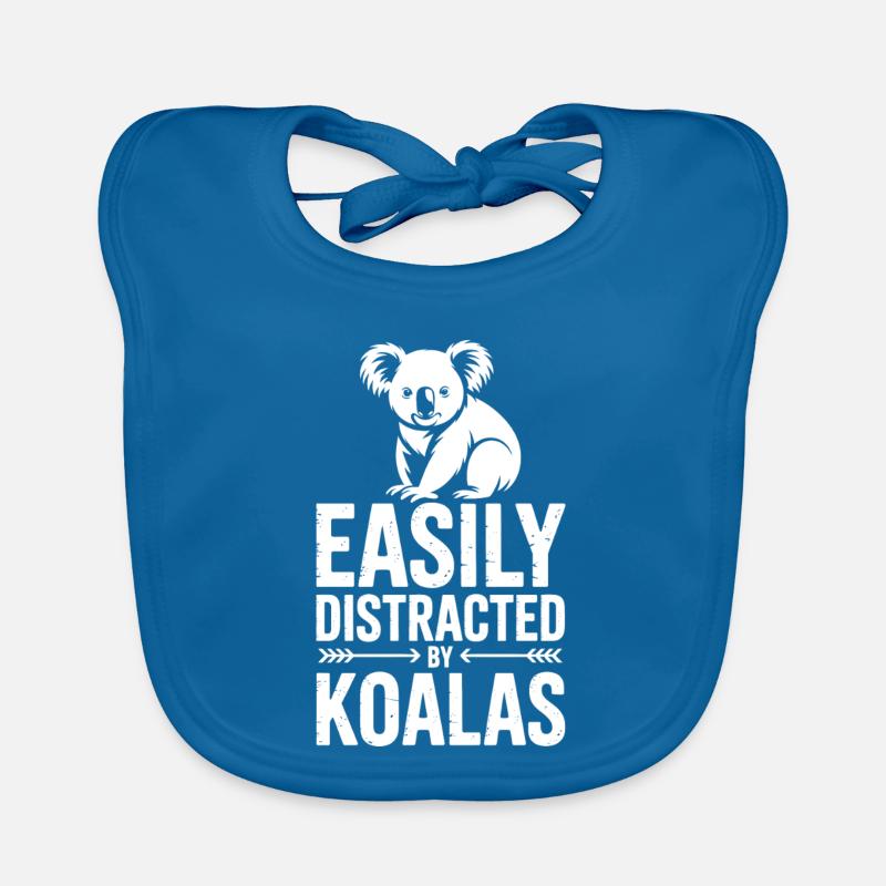 Koala Sprüche Koalas Lustiges Koala Geschenk Baby Bio-Lätzchen