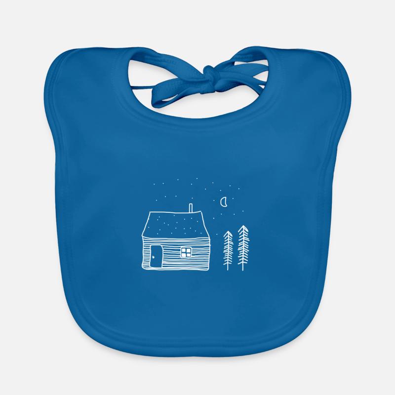 Hutte solitaire Bavoir bio Bébé