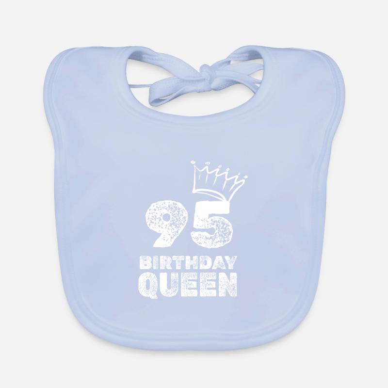 Anniversaire 95 Bavoir bio Bébé