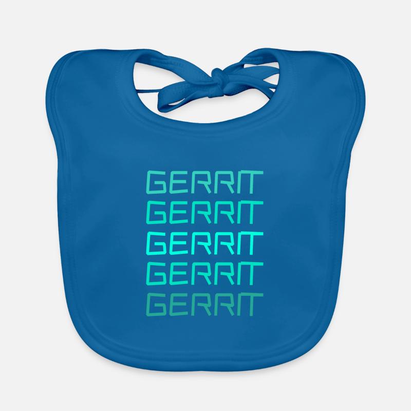 Geschenk für Gerrit Baby Bio-Lätzchen