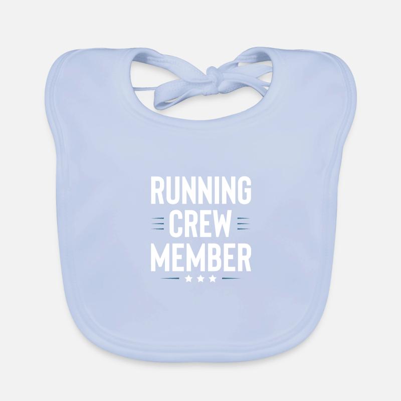 Équipe de course Bavoir bio Bébé