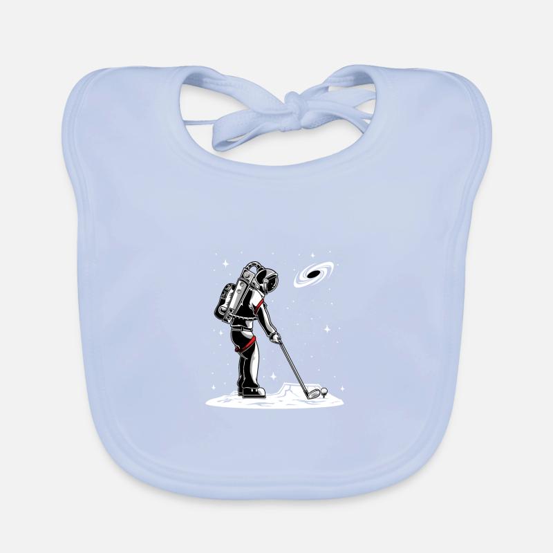 Astronaute de golf Bavoir bio Bébé