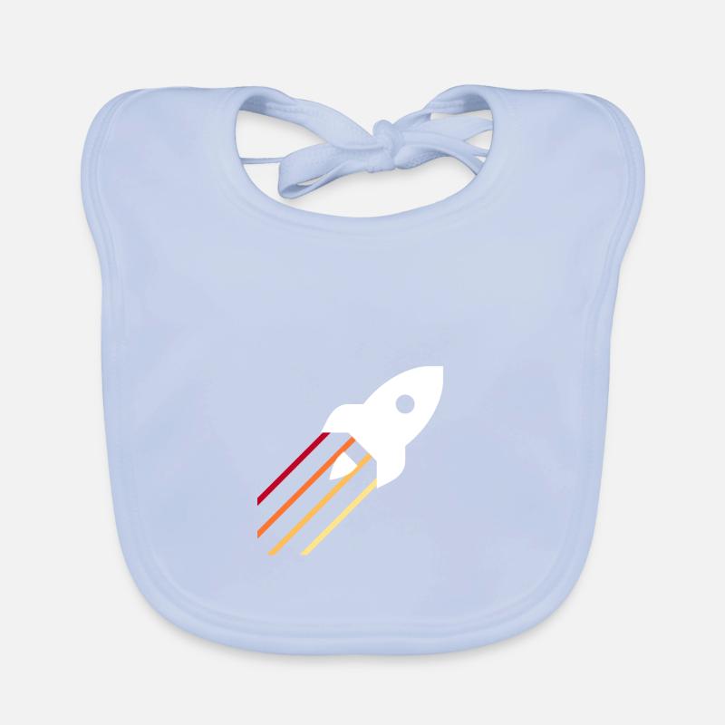 fusée Bavoir bio Bébé