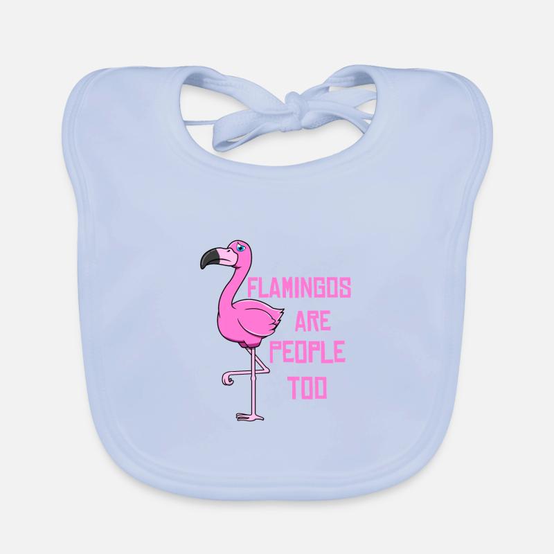 Flamingo Bavoir bio Bébé