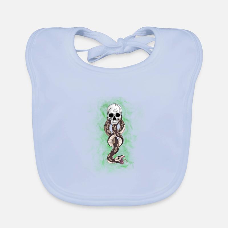 Dunkles Mal Baby Bio-Lätzchen