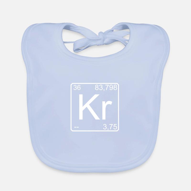Krypton Periodensystem der Elemente Symbol Kr Baby Bio-Lätzchen