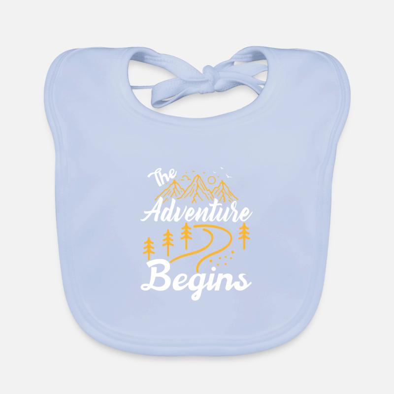 L'aventure commence Bavoir bio Bébé