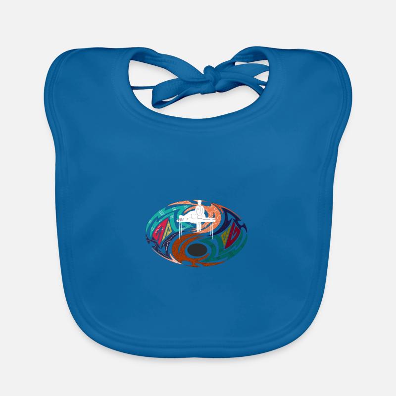 Physiotherapeut Physiotherapie Geschenkidee lustig Baby Bio-Lätzchen