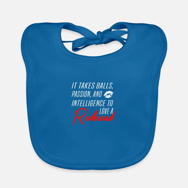 Kiss a Ginger Day Redhead Redhead Gingerlove Organic Baby Bibs