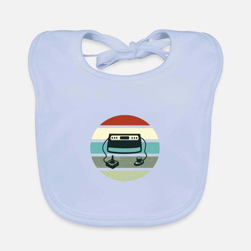 Retro style Organic Baby Bibs