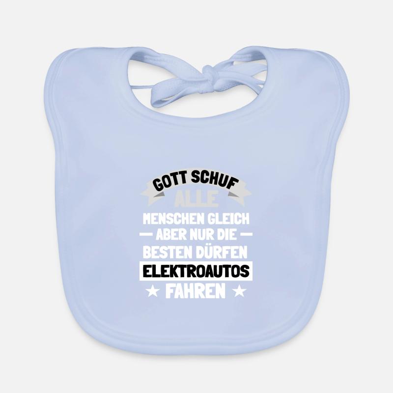 Elektrofahrzeuge E-Auto Baby Bio-Lätzchen