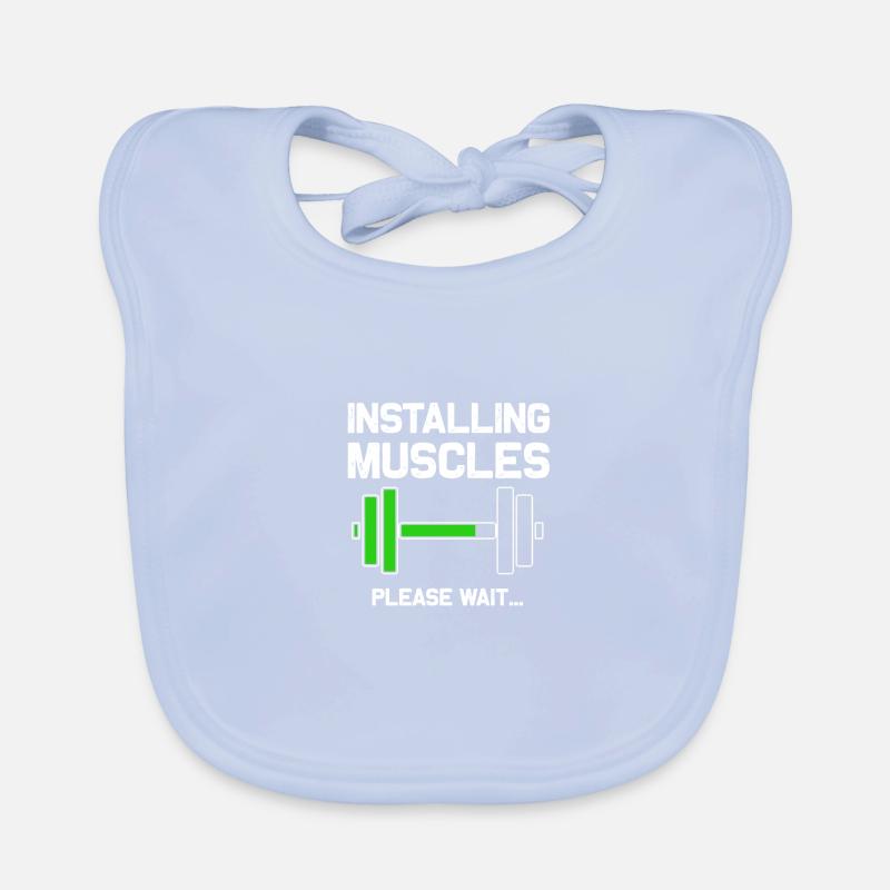 Installing Muscles - Loading - Please Wait... Fitne Organic Baby Bibs