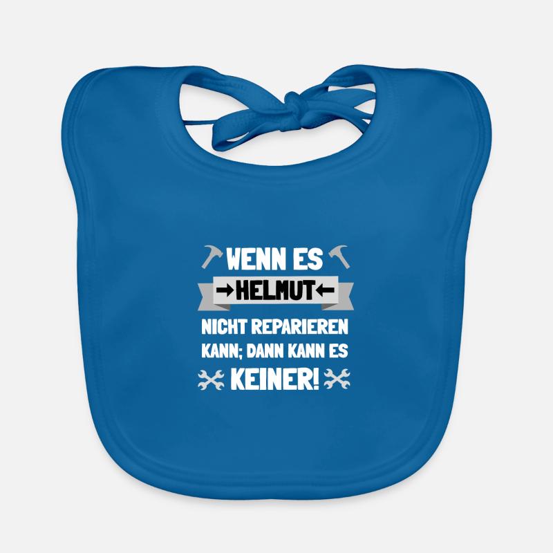Helmut mein Name Baby Bio-Lätzchen