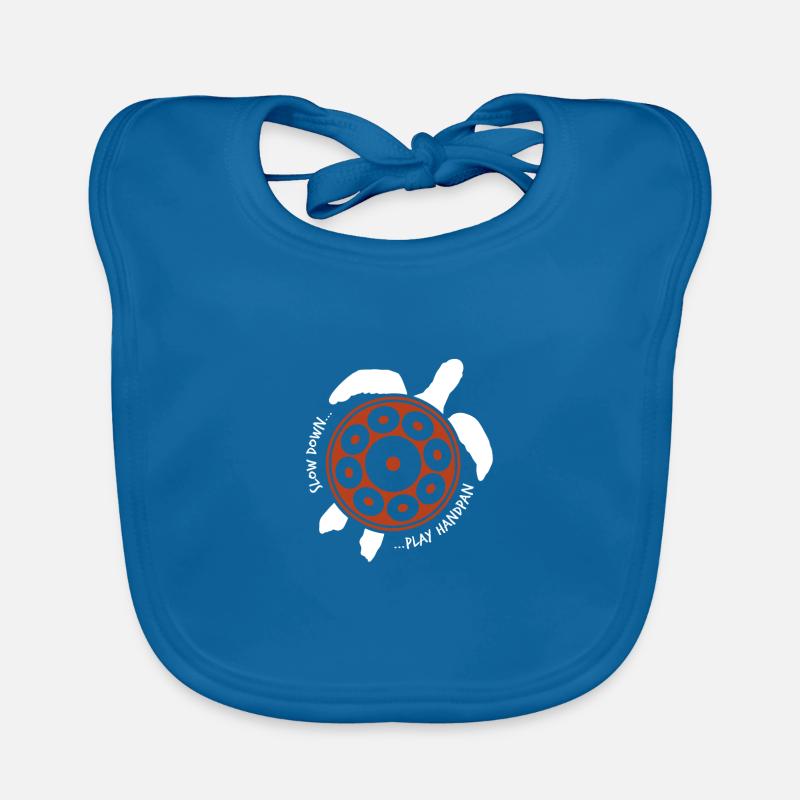 Play Handpan Turtle Handpan Organic Baby Bibs