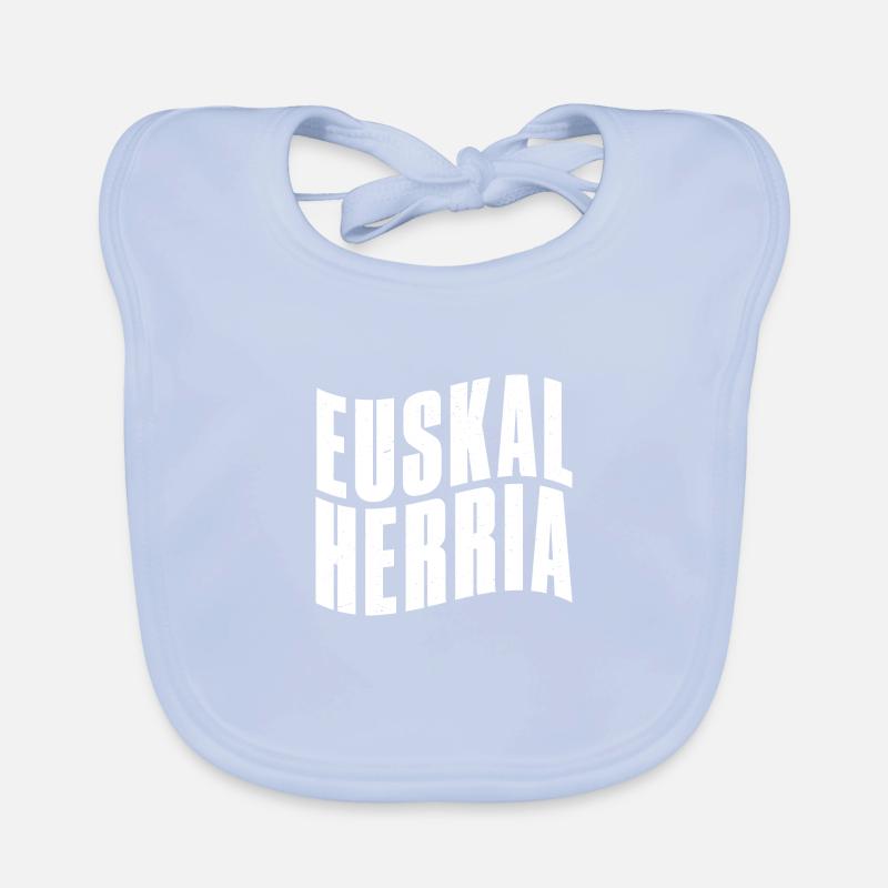 Basken Basco Euskotarak Baskische Sprache Baby Bio-Lätzchen