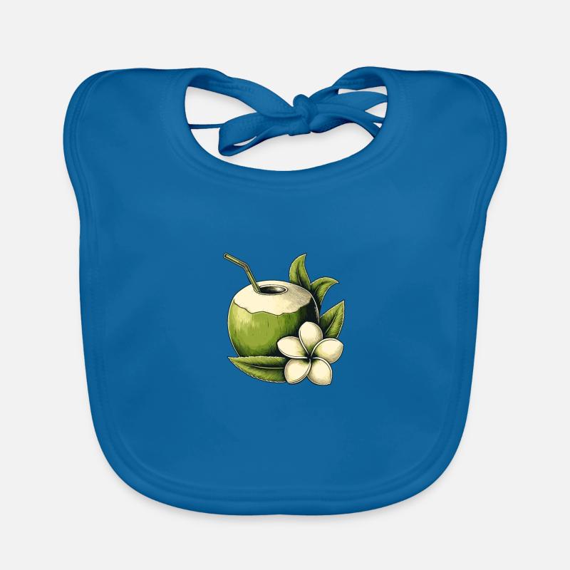 Fresh coconut Organic Baby Bibs