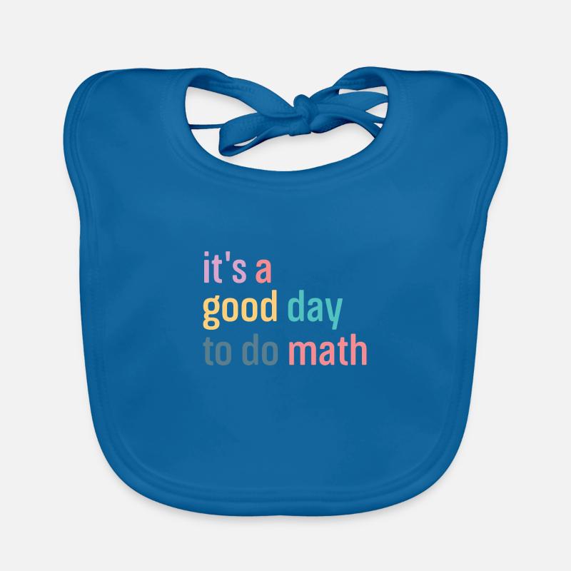 Mathe Mathematik Mathematiker Schule Nerd Geschenk Baby Bio-Lätzchen