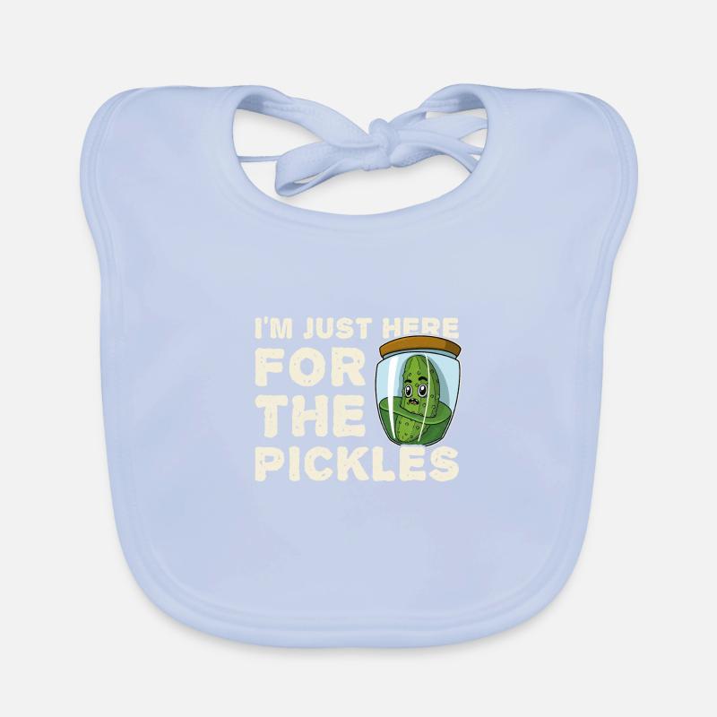 Cornichons Fruit Pickling Cucumbers Fruit Garden Organic Baby Bibs