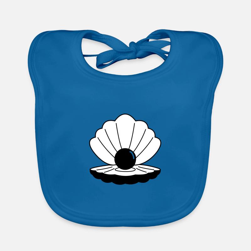 shell 02 Organic Baby Bibs