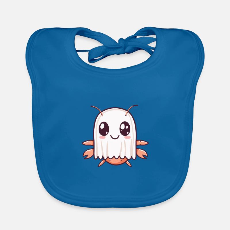 Lobster Crab Halloween Funny Ghost Organic Baby Bibs